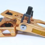 La paire de pédales pliante aluminium (cuivre) - des pédales - Pédales - Pédales de vélo - ST-PDS-003