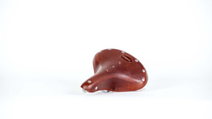 Brown leather STRIDA saddle - Bike seat - ST-SDL-003 - strida