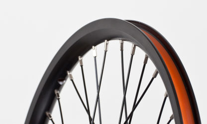 18 Zoll STRIDA Speichen-Laufrad - Hinterrad - Aluminium - schwarz - 448-18-spoke-black-rear - Rad - Räder