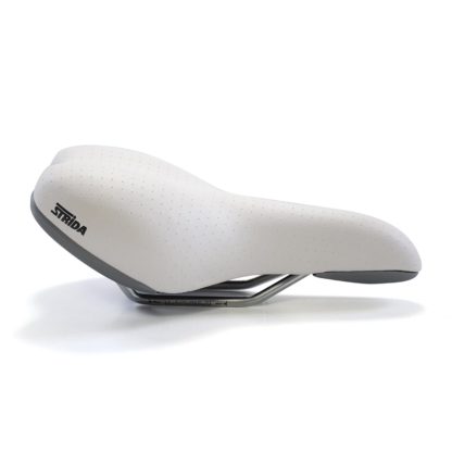 Selle comfort gel STRIDA (blanche) - 501-wh - Selle - strida