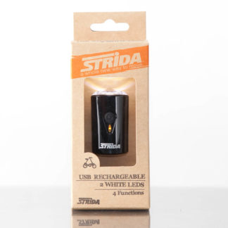 LED headlight, USB rechargeable – for STRIDA