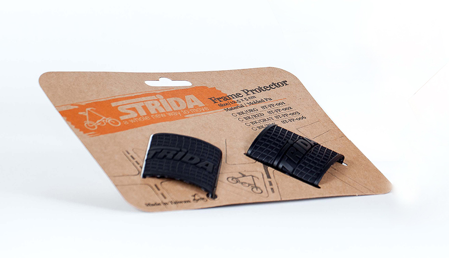 Rahmenschutz, schwarz (Satz) - STRIDA Falträder