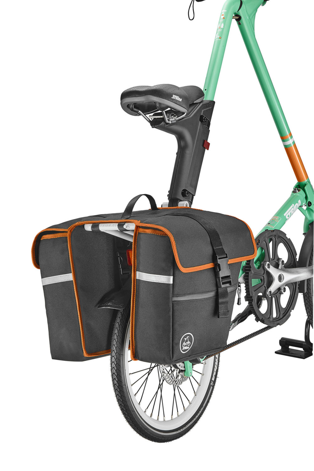 Packtaschen für Gepäckträger – für STRIDA
