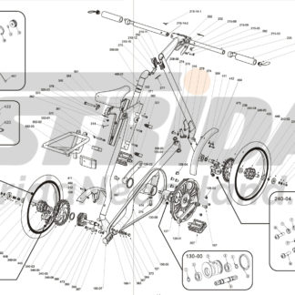 STRIDA Lagerring boven (t.b.v. onderste frame deel) - 100-03 - lager - lagerring - strida