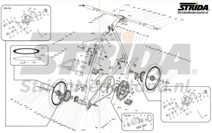 Top bearing STRIDA - 100-03 - Bearing - Bearing rings - strida