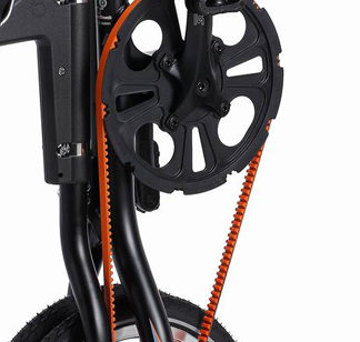 Orange STRIDA belt for STRIDA 1, 3, 5, LT, SX and EVO - 121-OR - 5 - Belt - evo 3s - kevlar - kevlar belt - lt - Orange - strida - sx