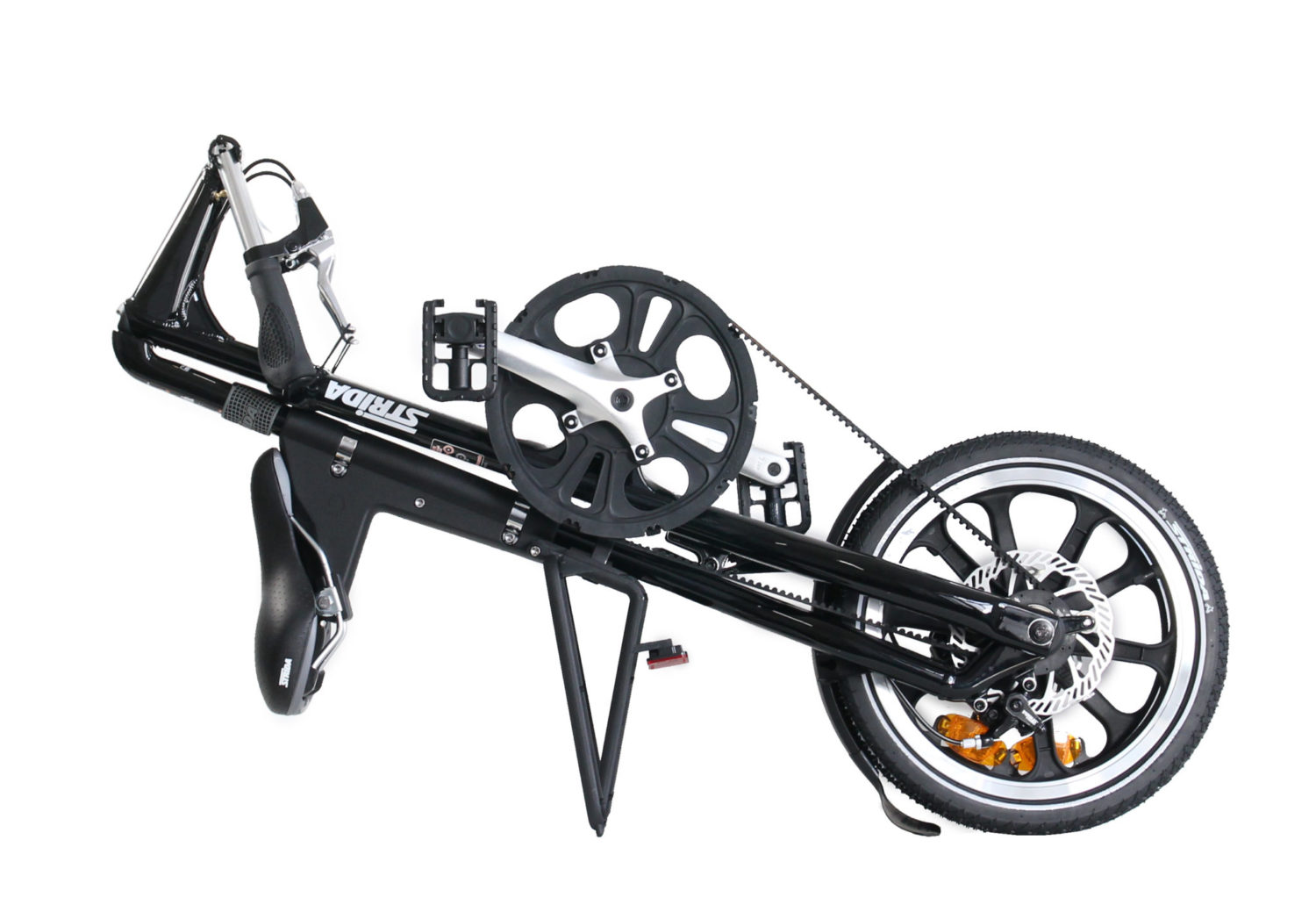 STRIDA LT Jet Black - STRIDA Vélos pliants