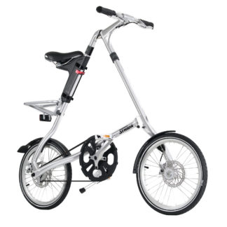 STRIDA SX Silver Brush - Silver details - 18 inch - bike - Buy foldable bikes - Buy folding bicycle - Buy folding bike - Buy folding bikes - buying - collapsible bike - Design bike - Design folding bike - foldable bike - Folding bicycle - Folding bike - Folding bike shop - Folding bikes - for sale - Lightweight - new - shop - Single speed - strida - Strida design folding bike - sx - Triangular - Triangular folding bike - Triangular shaped - unique folding bike