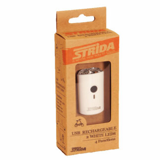 STRIDA LED USB rechargeable head light - Bicycle lamps - LED - led lamp - Lighting - rechargeable - Safety - strida - usb - visibility