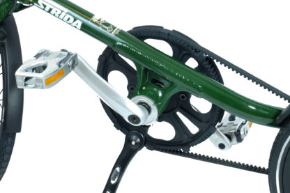 STRIDA SX Racing Green - 18 inch - bike - Buy foldable bikes - Buy folding bicycle - Buy folding bike - Buy folding bikes - buying - collapsible bike - Design bike - Design folding bike - foldable bike - Folding bicycle - Folding bike - Folding bike shop - Folding bikes - for sale - Lightweight - new - shop - Single speed - strida - Strida design folding bike - sx - Triangular - Triangular folding bike - Triangular shaped - unique folding bike