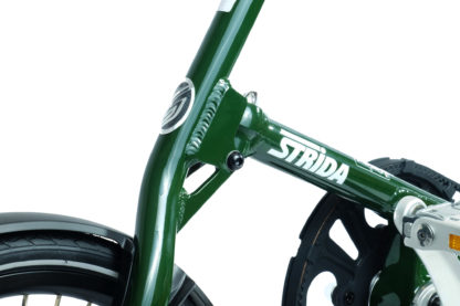 STRIDA SX Racing Green - 18 inch - bike - Buy foldable bikes - Buy folding bicycle - Buy folding bike - Buy folding bikes - buying - collapsible bike - Design bike - Design folding bike - foldable bike - Folding bicycle - Folding bike - Folding bike shop - Folding bikes - for sale - Lightweight - new - shop - Single speed - strida - Strida design folding bike - sx - Triangular - Triangular folding bike - Triangular shaped - unique folding bike