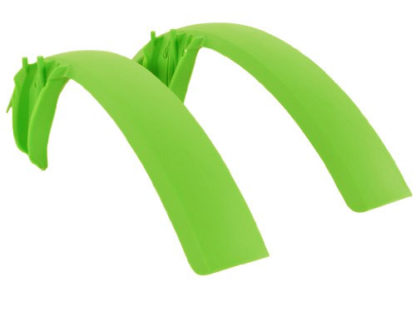 Appelgroen gekleurde 16 inch STRIDA spatborden - 16 inch - 508-16-applegreen - spatborden - strida
