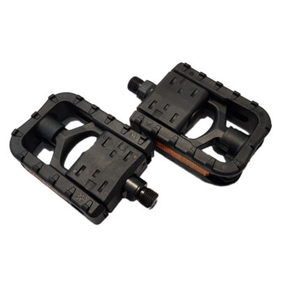 Lightweight black aluminium folding pedals - Bicycle pedals - F265-BB - Folding pedals - Pedals