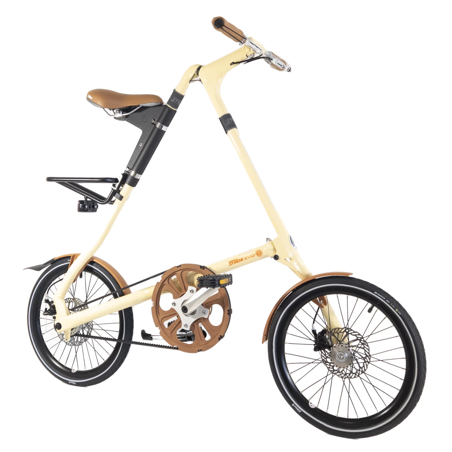 STRIDA EVO 3S Desert Sand Ultra - 18 pouces - à vendre - acheter - Acheter des vélos pliables - Acheter des vélos pliants - Acheter un vélo pliable - Acheter un vélo pliant - evo 3s - forme triangulaire - Léger - Magasin - Magasin de vélo pliant - nouveau - strida - Sturmey archer - triangulaire - Trois vitesses - vélo - vélo compact - Vélo design - vélo pliable - vélo pliant - Vélo pliant design - vélo pliant design strida - Vélo pliant triangulaire - vélo pliant unique - Vélos pliable - Vélos pliants