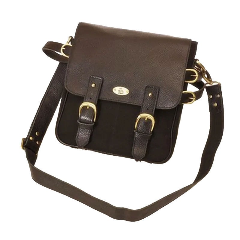 Frame bag leather and canvas – for STRIDA - Image 3