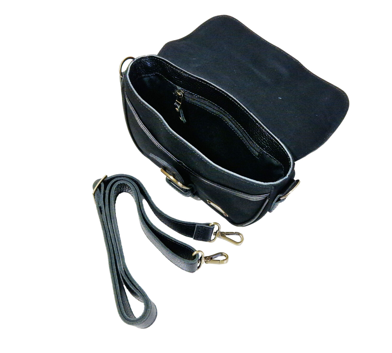 Leather handlebar bag – for STRIDA - Image 10