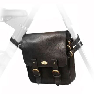 Sacoche de cadre cuir et toile – pour STRIDA