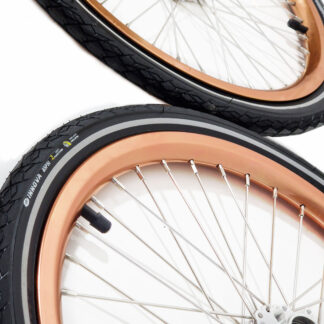 Jeu de roues 18 pouces, or rose – pour STRIDA