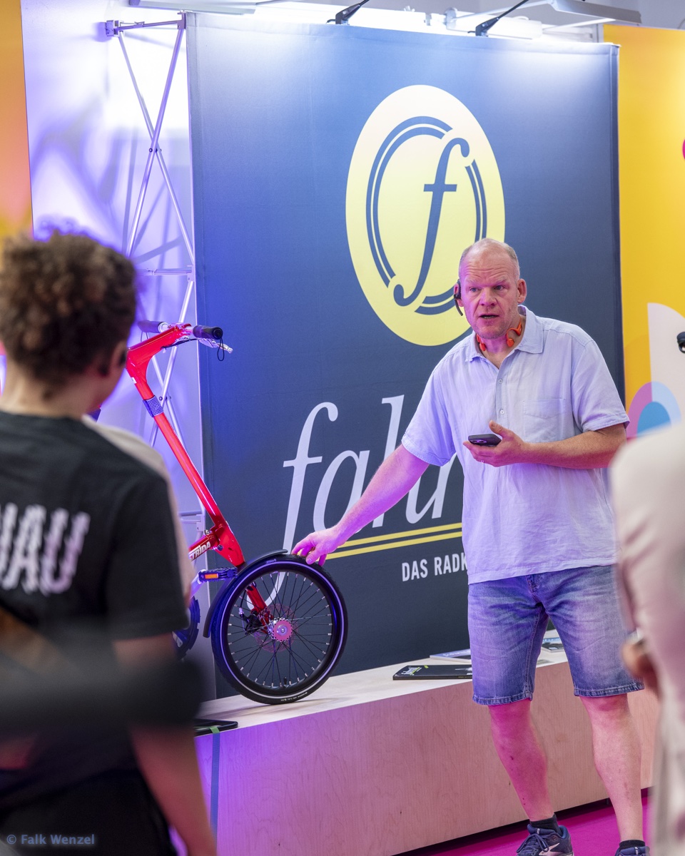 STRIDA à l'Eurobike 2026 : à l'honneur au Fahrstil Trendlounge